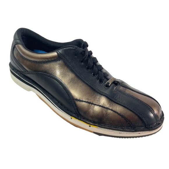 Men's Dexter Bowling Shoes Black/Copper Size 14 B775-1 - Picture 12 of 13